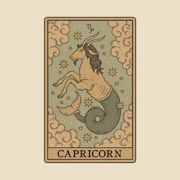 Capricorn Card by thiagocorrea