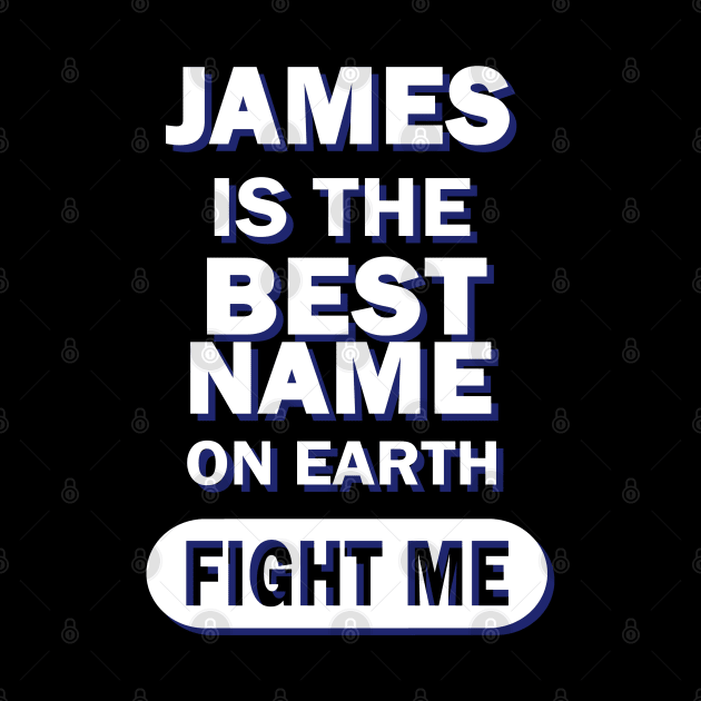 James name for boys, men's birthday by FindYourFavouriteDesign