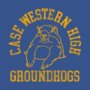 Case Western High Groundhogs / Groundhog Day Movie Fan Art T-Shirt