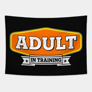 Adult in Training Tapestry