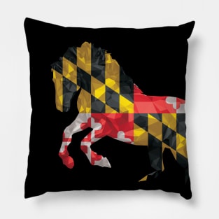 The Maryland Horse Pillow