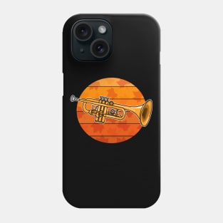 Fall Trumpet Trumpeter Brass Musician Autumn Phone Case