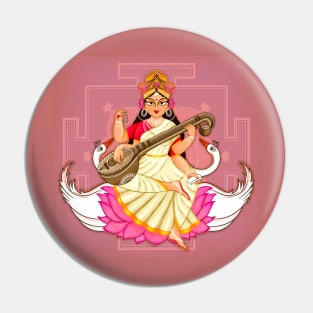 Saraswati Pin