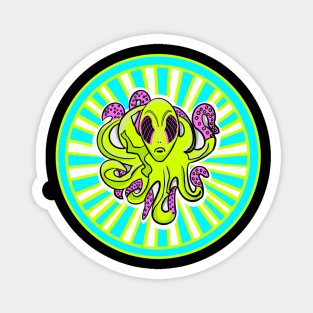 Alien Octopus Magnet