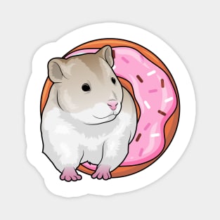 Hamster Donut Magnet