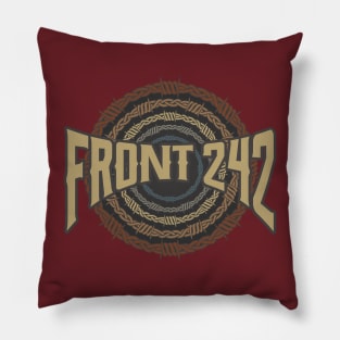 Front 242 Barbed Wire Pillow