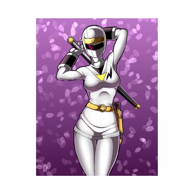 white ranger by fancy ghost