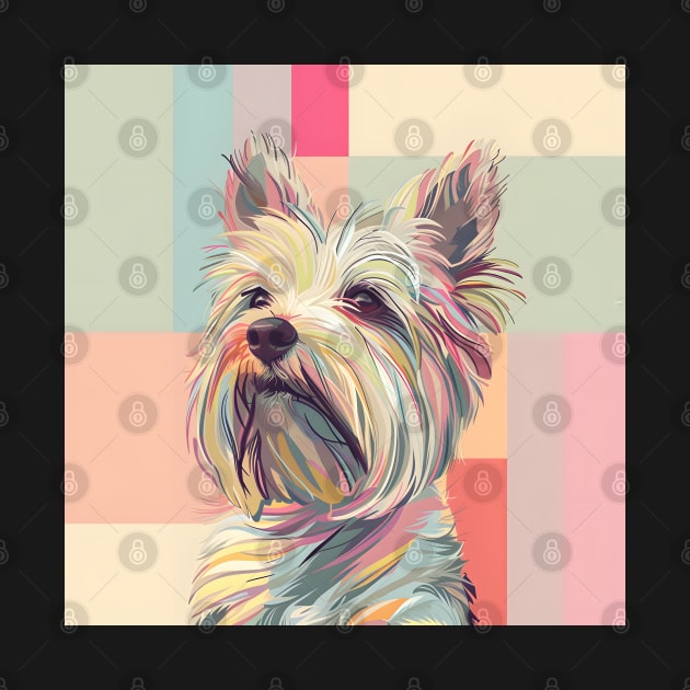 Retro Skye Terrier: Pastel Pup Revival by NatashaCuteShop