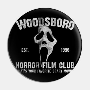 Woodsboro Horror Film Club Pin