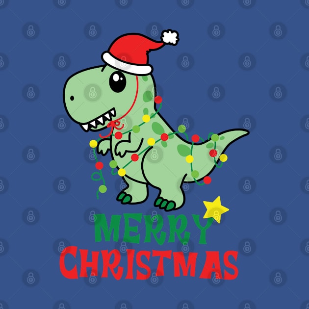 Merry Christmas TRex! by SocietyTwentyThree