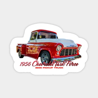 1956 Chevrolet Task Force 3600 Pickup Truck Magnet