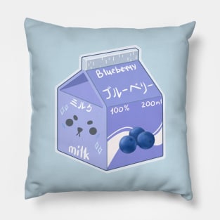 Blueberry milk Pillow