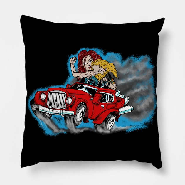 Get your Ride or Die ! Pillow by silentrob668