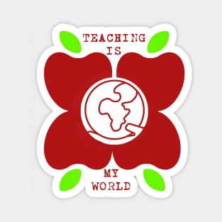 My World is Teaching Magnet