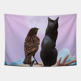 The cat love Tapestry