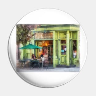 Hoboken NJ - Coffee and Tea Shop Pin