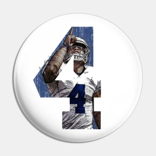 Dak Prescott Dallas Point Pin