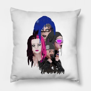 DA CARNIVAL ''GRAFFITIED'' Pillow