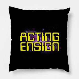 Acting Ensign Pillow