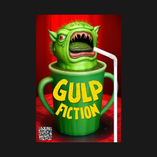 Gulp Fiction Alternate Poster by SardyHouse