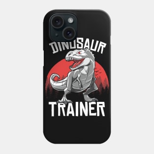 Funny Dinosaur T Rex Trainer Halloween Costume Phone Case