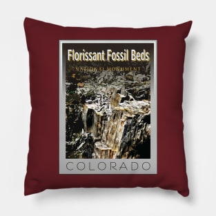 Florissant Fossil Beds Stamp Pillow