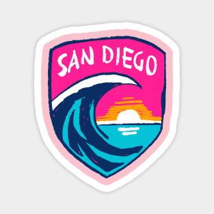 San Diego Waveeee FC 06 Magnet