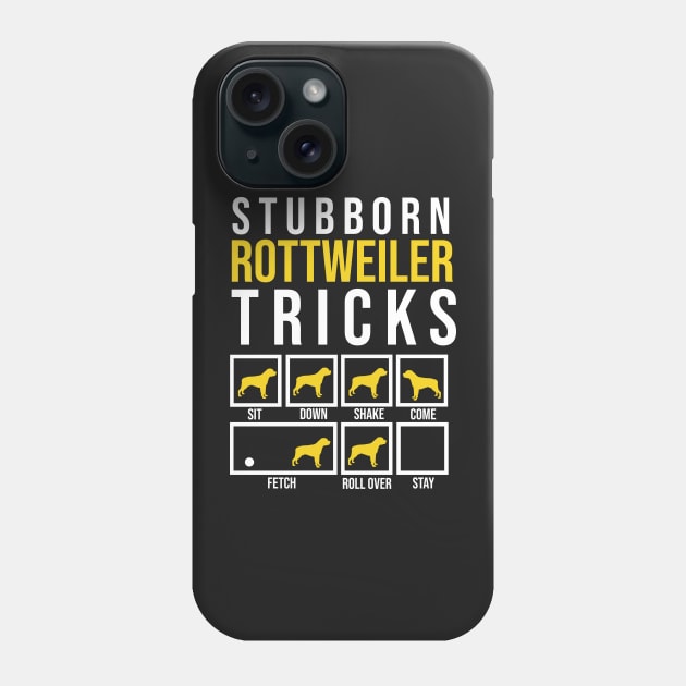 Sturdy Rottweiler tricks Phone Case by Mesyo