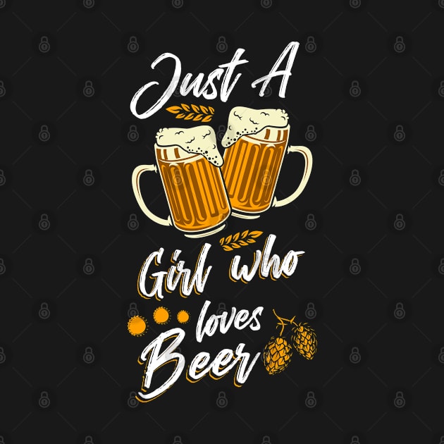 Girl Loves Beer by Cooldruck