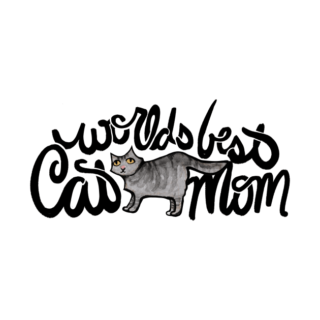 Worlds Best Cat Mom by bubbsnugg