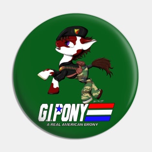 G.I. Pony Pin