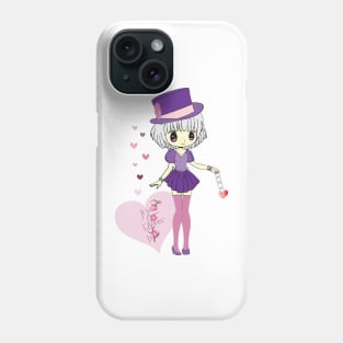 Kawaii Anime Girl Design Phone Case