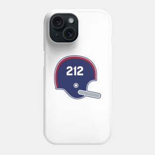 New York Giants 212 Helmet Phone Case