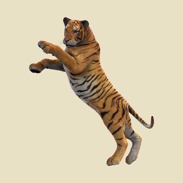 Leaping Tiger by freestyle_T33S