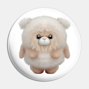 Fluff the Cozy Companion Pin