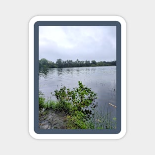 eerie pond Magnet