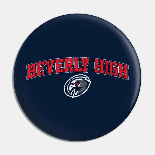 Beverly High School Eagles Pin by huckblade