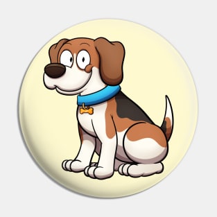 Beagle Dog Pin