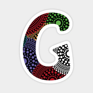 G Aboriginal Alphabet Magnet