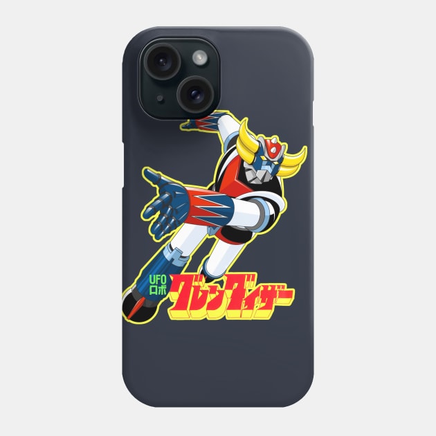 Goldrake UFO Robot Grendizer Phone Case by Pop Fan Shop