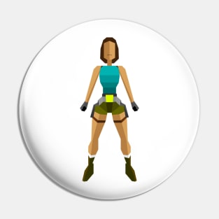 Lara Croft Pin