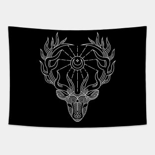 Monochromatic Majesty: The Deer's Head Tapestry