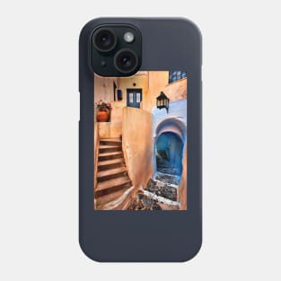 Pyrgos village, Santorini island Phone Case