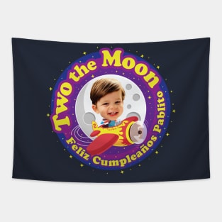 Two the Moon Bday Tapestry