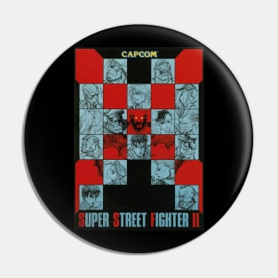 Super Street Fighter 2 turbo Pin