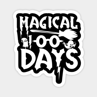 Magical 100 Days Funny School Boys Girls Kids Gift 100 Days Of School Magnet