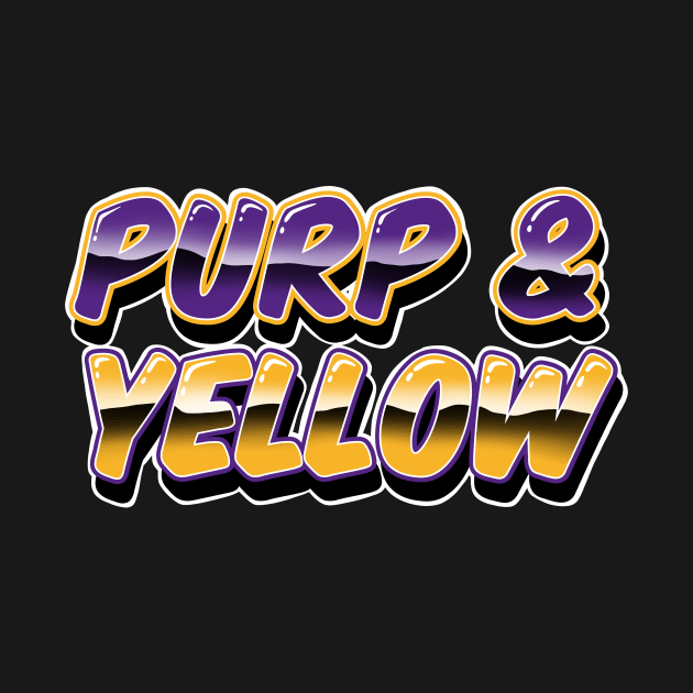 Purp and Yellow by salohman