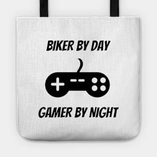 Biker By Day Gamer By Night Tote