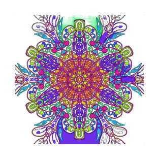 PRETTY ART MANDALA #35 T-Shirt