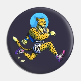 Runner Cheetah Pin